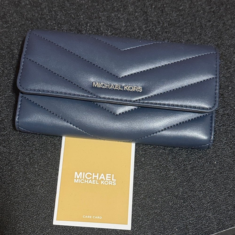 Michael Kors Navy Wallet